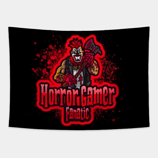 Horror Gammer Fanatic Tapestry by Boztik-Designs