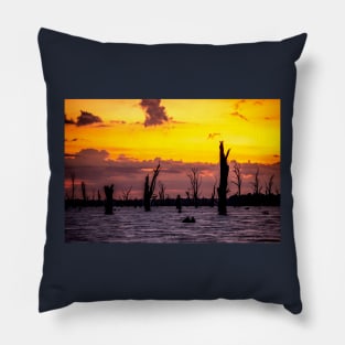 Lake Mulwala, Victoria, Australia Pillow