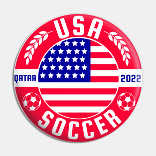 Usa Soccer 2022 Pin