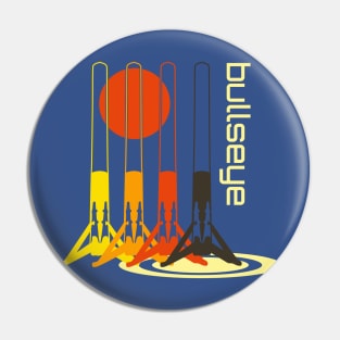 Falcon First Stage Landing Bullseye Pin