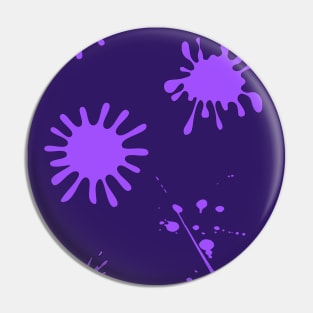 Color Splash Purple Pin