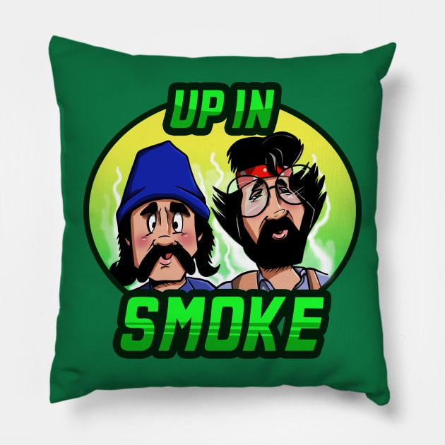 Up In Smoke Pillow by FreddyK