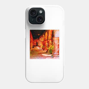 Mission San Juan Capistrano California Abstract Phone Case