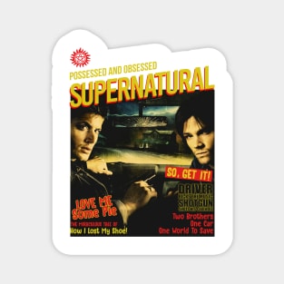 Supernaturals Shirt Ends of The Road Tours Magnet