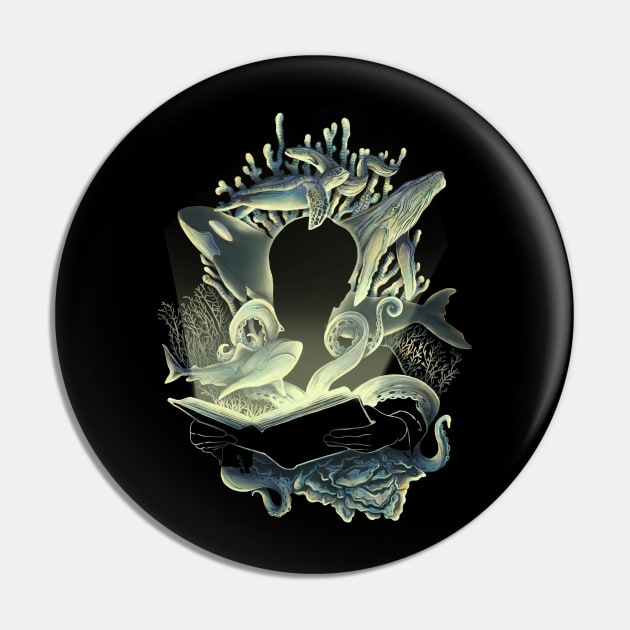 Underwater Stories Pin by opawapo