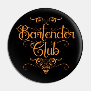 Bartender Club Pin