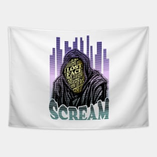 Scream VI (Scream 6) ghostface lostface horror movie graphic design Tapestry