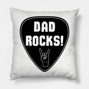 Dad Rocks! Pillow