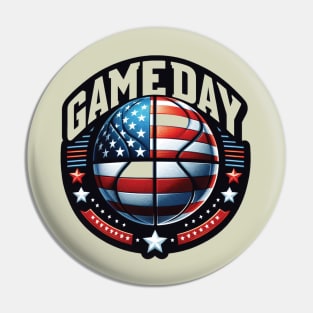 This is a Gameday Pin