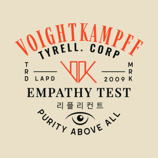 Voight-Kampff Empathy Test T-Shirt