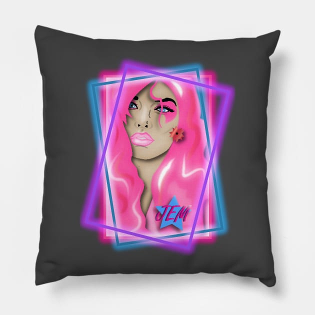 Jem Glam and Glow Pillow by G9Design