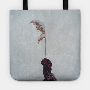 snowy reed Tote