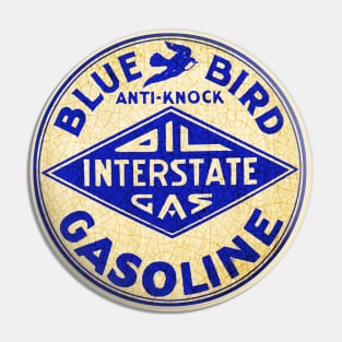 Blue Bird Gasoline Pin