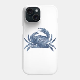 Sponge painted Crab Coastal art Phone Case