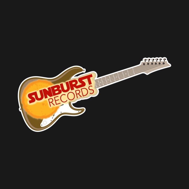 Sunburst Records by EnchantedTikiTees