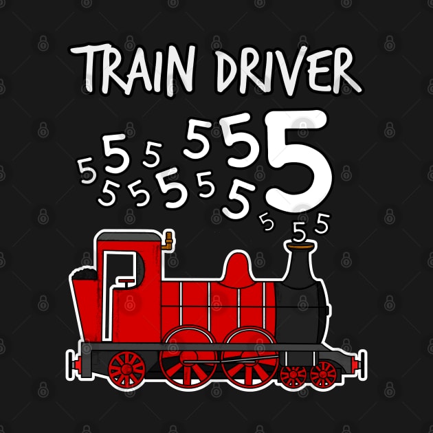 Train Driver 5 Year Old Kids Steam Engine by doodlerob
