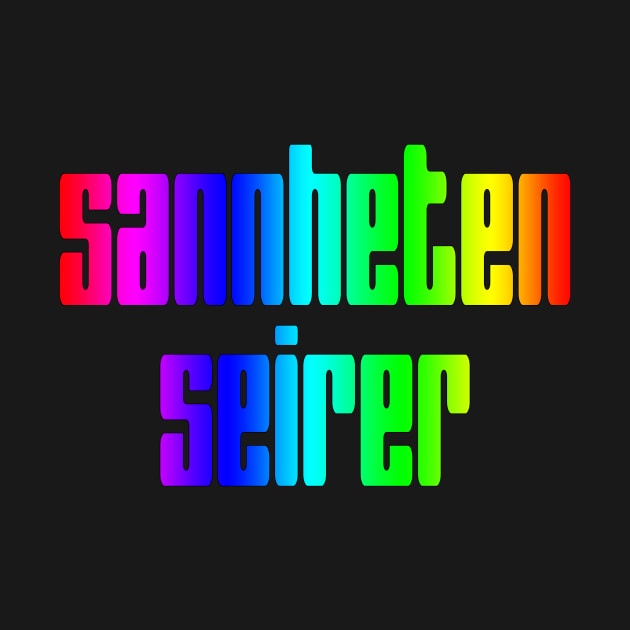 Sannheten seirer - multi color by anita9ta