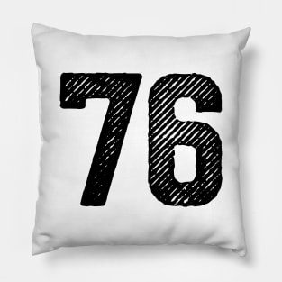 Seventy Six 76 Pillow