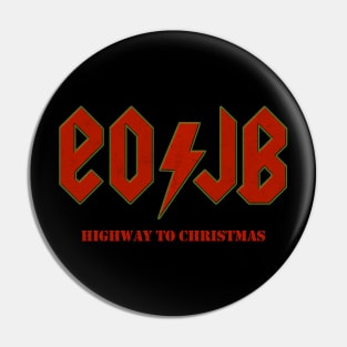 Highway to Christmas Pin