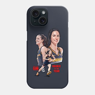 Indiana Caitlin Clark ROTY Basketball Cartoon Phone Case