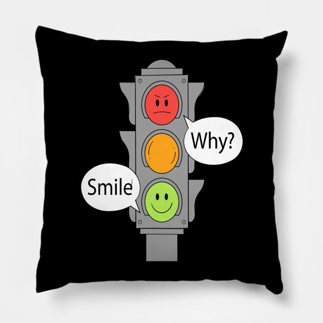 Traffic Light Pillow by Mako Design 