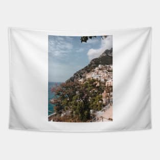 Positano, Amalfi Coast, Italy - Travel Photography Tapestry