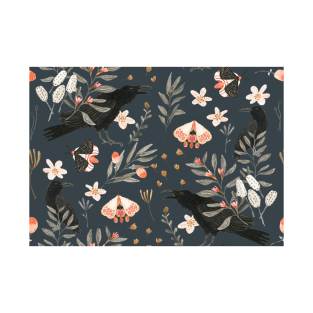 Butterflies and crows T-Shirt