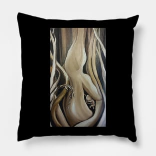 Pregnant Tree Pillow