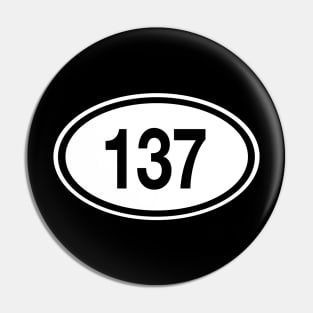 The Mysterious 137 Marathon Pin