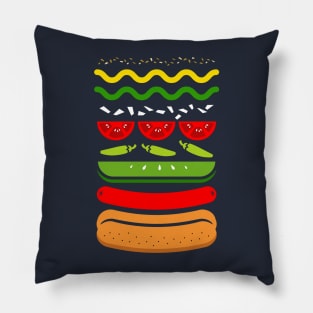 Chicago Dog Pillow