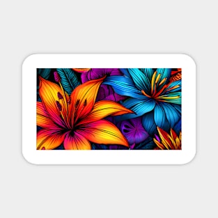 Summer Flowers Magnet