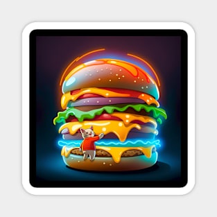 Burger Magnet