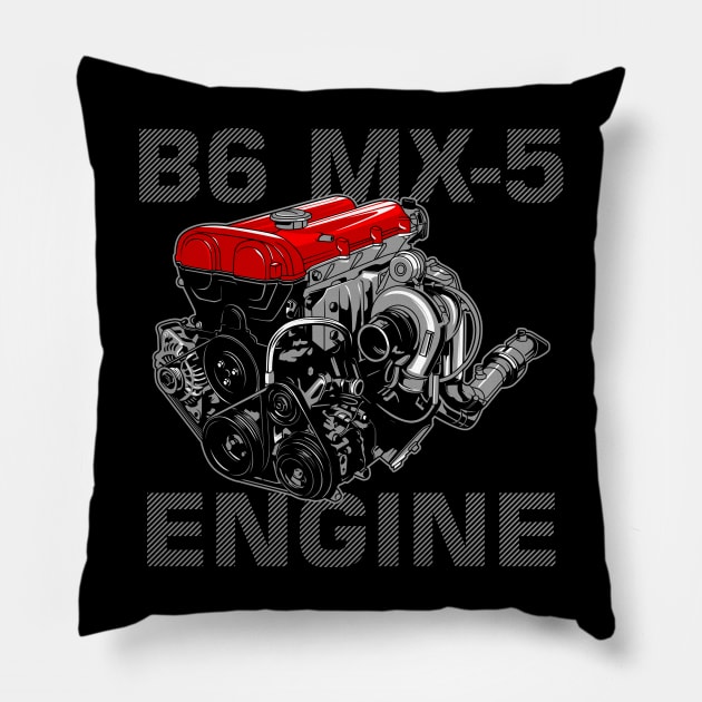 B6 MX-5 Pillow by tdK