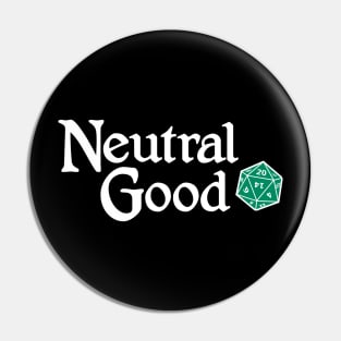 Neutral Good Pin