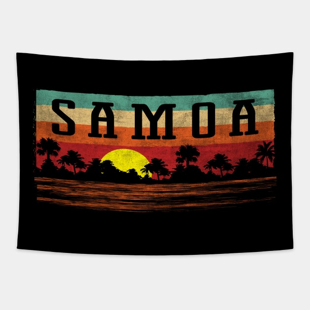 Vintage Tropical Samoa Tapestry by Dailygrind