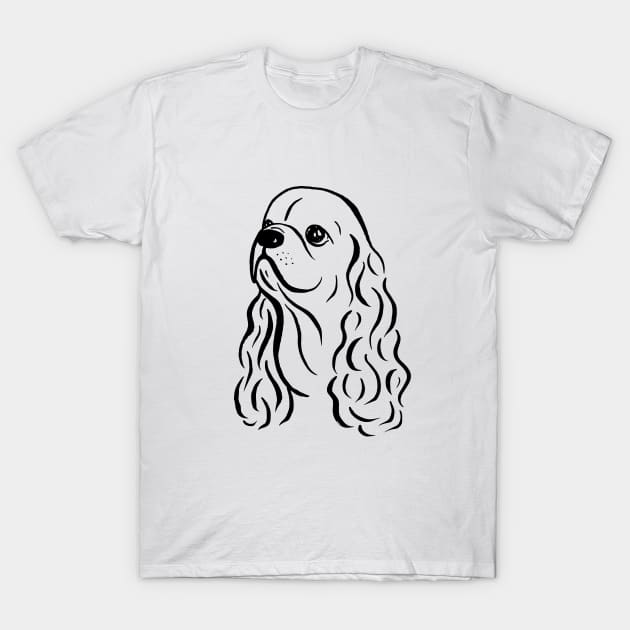 Cocker Spaniel Shirt Design for Cocker Spaniel Dog Lovers Unisex T-shirt