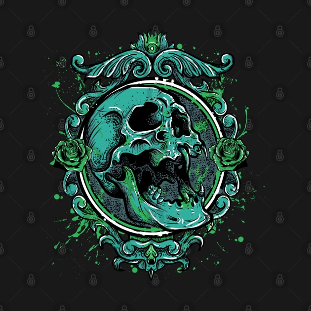 Canine skull by suryas