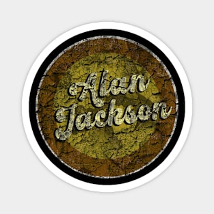 Alan Jackson Vintage //Design On tshirt for to all Magnet