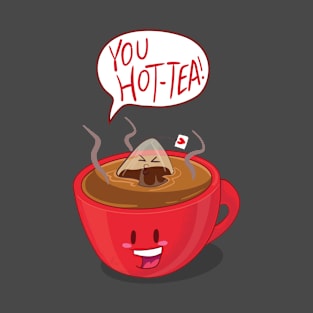 You Hot-tea Cartoon T-Shirt