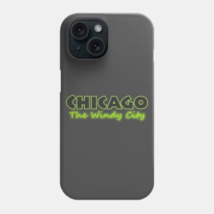 Chicago the Windy City Phone Case