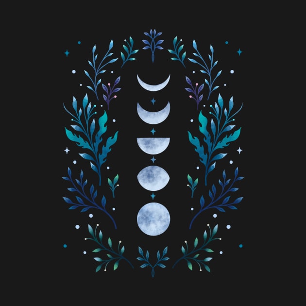 Moonlit Garden by Episodic Drawing