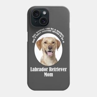 Yellow Lab Mom Phone Case