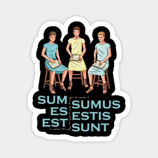 Latin Teacher - Sum Es Est Sumus Estis Sunt Magnet