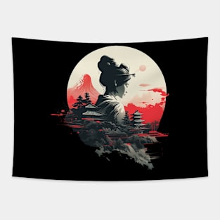 geisha Tapestry