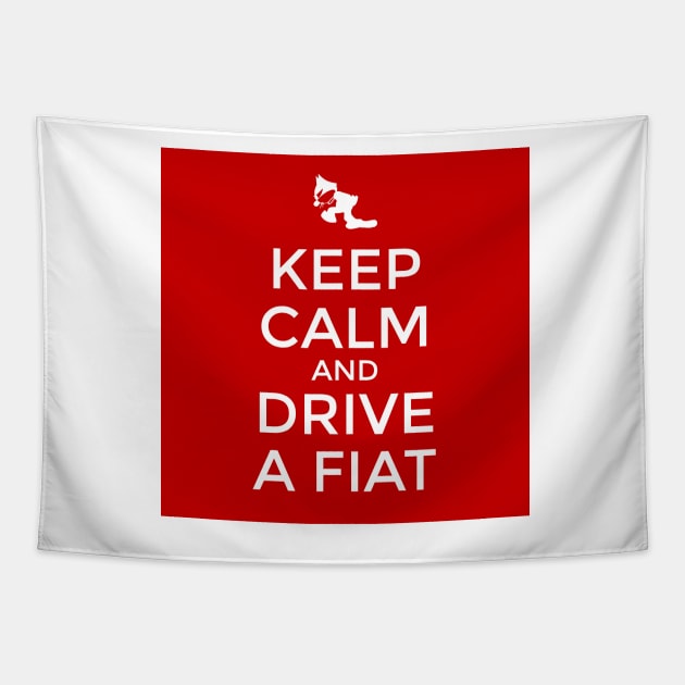 Drive A Fiat Tapestry by CreativePhil