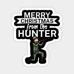 Merry christmas from the hunter Magnet