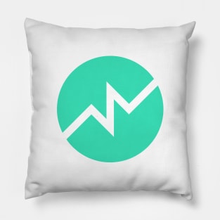 CoinView App Official Logo Pillow