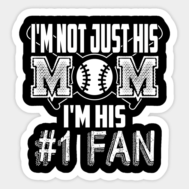 Number 1 Baseball #1 | Sticker