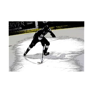 On the Move - Hockey Player T-Shirt