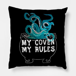 My Coven My Rules Pillow